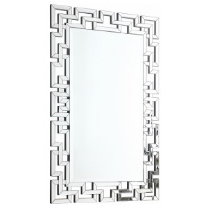 Miroir rectangle labyrinthe L.80 x H.120 cm