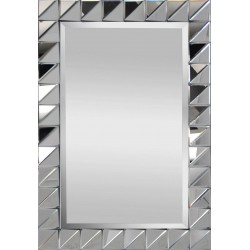 Miroir rectangle triangle L.90 x H.60 cm