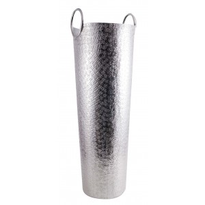 Porte-parapluies métal martelé H.57 cm