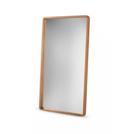 Miroir en chêne clair L.50 x l.4 x H.100 cm
